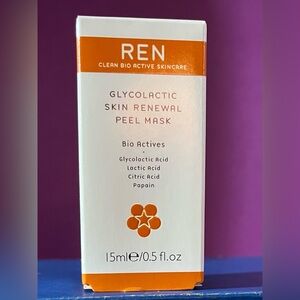 REN Glycolactic Skin Renewal Peel Mask - (brand new) 2/$20
